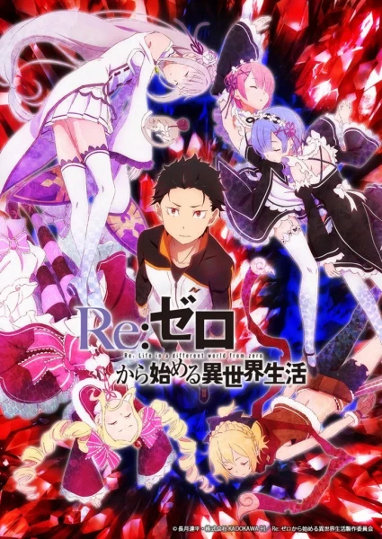 Постер Re:Zero. Жизнь с нуля в альтернативном мире | анимав